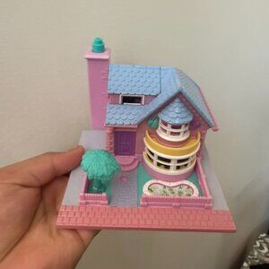 Vintage Bluebird Polly Pocket Bay Window House